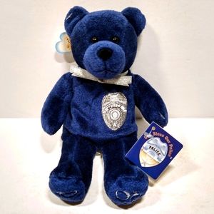 The Original Holy Bears "God Bless Our Police" 9" Stuffed Plush Bear